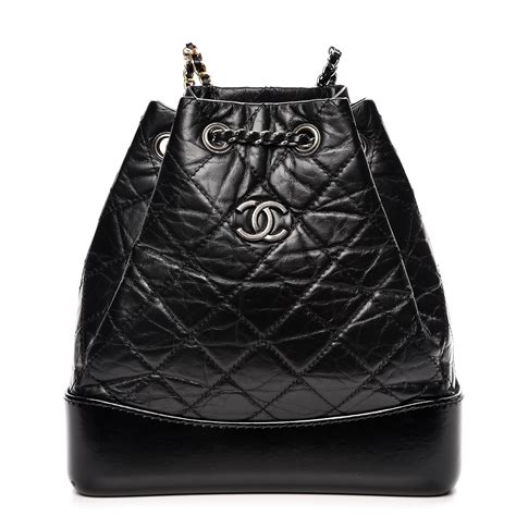 chanel quilted backpack|chanel gabrielle backpack small price.